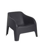 Toomax Fauteuil Petra Résine pour Extérieur Anthracite CM 79x76, 5x70 Empilable