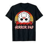 Mens Horror Dad Vintage 80s Horror Slasher Movie Fan Halloween T-Shirt