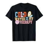 Cold Water is My Therapy Swimmer Diver Pool Water Sports T-Shirt