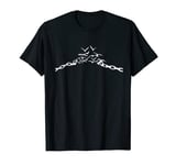 Freedom Broken Chain Birds Flying Design Free T-Shirt