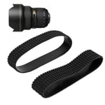 1 Pair Lens Zoom Grip Rubber Ring Lens Focus Grip for Nikon AF‑S 14‑24mm F/2.8G