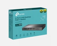 TP-LINK 5-Port 2.5G Gigabit Desktop Switch with 4-Port PoE++ (TL-SG105PP-M2)