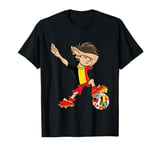 Dabbing Boy Belgium Flag Belgium Culture T-Shirt