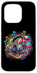 iPhone 15 Pro Urban hip hop headphone retro vintage dj novelty graffiti Case