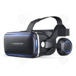 Casque VR 21,3 x10,7x 23cm noir ABS PC Casque de réalité virtuelle VR dernière génération casque intelligent 3D pour jeux vidéos