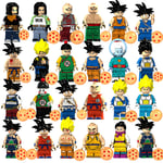 MOC24 Dragon Ball Byggstenar Set Minifigurer Små Partiklar Insticksleksaker Påsar