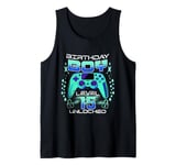 15th Birthday Boy Gamer Gift Age 15 Year Old GamingSon Tank Top