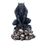 Nemesis Now Moon Shadow Wolf Figurine, Grey, 15cm