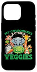 iPhone 16 Pro Funny Zoo Keeper My Coworkers Eat Their Veggies Case