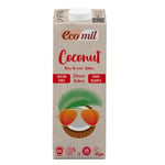 Ecomil Organic Coconut Classic Drink Sugar Free 1L-2 Pack