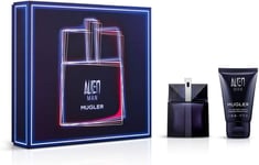 Thierry Mugler Alien Man  50ml EDT Refillable Spray + 50ml Shower Gel - New Gift