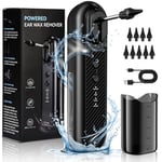 ETELIAR Nettoyeur Oreille Electrique avec 10 Buses - Nettoyant Oreille Etanch IPX7 avec 4 Modes de Pression d'eau pour Adultes