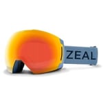 Zeal Optics Cloudfall XL - Phoenix Mirror w/SkyBlue Mirror Blue Steel