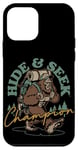 Coque pour iPhone 12 mini Bigfoot Hide and Seek Champion Sasquatch Yeti Funny Bigfoot