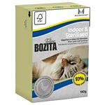 Provpack: Bozita Feline Funktion enpack 1 x 190 g - Indoor & Sterilised