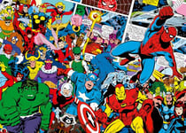 Ravensburger - Puzzle Adulte - Puzzle 1000 pièces - Marvel (Challenge Puzzle) - Adultes et enfants à partir de 14 ans - Puzzle de qualité supérieure - Marvel Avengers - 12000510