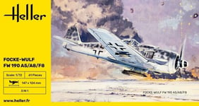 Heller 80235 1:72nd scale Focke-Wulf FW 190 A5/A8/F8