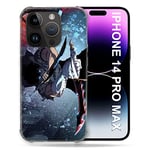 Coque pour Iphone 14 Pro Plus (6.7) Manga Solo Leveling Sung Epee