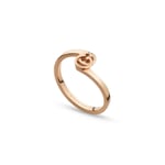 Gucci GG Running 18ct Rose Gold Ring D - P