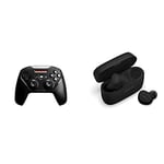 SteelSeries Nimbus+Contrôleur Gaming sans Fil,Rechargeable,pour Iphone,Ipad, Ipod et Apple TV+Jabra Elite 5 True Wireless - Écouteurs sans Fil Bluetooth Intra-Auriculaires pour iPhone - ANC Hybride