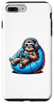 iPhone 7 Plus/8 Plus Sloth Gamer with Headphones and Controller Case