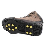 Longsheng Practical New Snow Ice Climbing Anti Slip Spikes Grips Crampon Cleats 10-Stud Shoes Cover