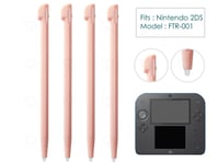 4 x PINK Stylus Pens for Nintendo 2DS Console Plastic Replacement Parts Pen