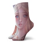 Chaussettes de Compression The Legend of Zelda Game Socks Chaussettes athlétiques Pure Crew Chaussettes Chaudes Unisexes Chaussettes de Sport