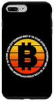 Coque pour iPhone 7 Plus/8 Plus Bitcoin Crypto-monnaie Argent du futur