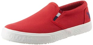 US Polo Association Homme Joshua Chaussures de Gymnastique, Rouge (Red 017), 42 EU