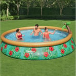 Bestway 15ft x 33in Paradise Palms Fast Set Pool