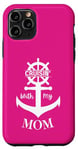 Coque pour iPhone 11 Pro Cruisin' With My Mom Ship Ocean Ports Sun Aging Fun Novelty