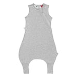 Tommee Tippee Baby Sleep Bag with Legs, The Original Grobag Steppeebag, Baby Romper Suit, Hip-Healthy Design, Soft Cotton-Rich Fabric, 6-18m, 2.5 TOG, Sky Grey Marl