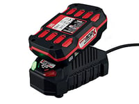 Parkside Batterie Lithium-ION 20 V - 2 Ah (PAP 20 B1) et Chargeur de 60 Min (PLG 20 C1) 65 W - 2,4 A - Équilibrage des cellules pour Une autonomie et Une durée de Vie prolongées