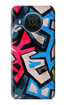 Graffiti Street Art Case Cover For Nokia X20