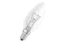 OSRAM CLASSIC BW - glödlampa - form: vridet ljus - klar finish - E27 / B22d - 11 W - 2700 K