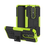 Nokia 6.1 Plus (X6) Heavy Duty Case Green