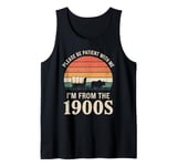 Please Be Patient With Me I'm From The 1900s Vintage Retro Tank Top