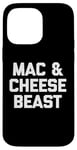 Coque pour iPhone 14 Pro Max Mac & Cheese Beast T-shirt humoristique avec inscription humoristique