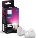 White and Color Ambiance GU10 400lm 2-pack