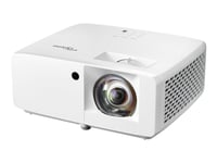 Optoma Zw350st - Dlp-Projektor - Laser - Portabel - 3D - 3600 Lumen - Wxga (1280 X 800) - 16:9 - Kortkast Fast Linse