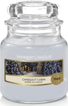 Yankee Candle Small Jar Scented Candlelit Cabin Alpine Christmas Collection