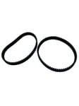 x2 BELTS FOR VAX VACUUM CLEANER DRIVE BELT AIR STRETCH U85-AS-PE 3M-207-6.5