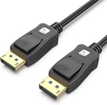 TECHLY 368147 Audio/Video Cable DisplayPort 2.1 M/M 4K 5 m Black (US IMPORT)