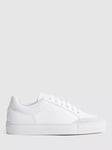 Reiss Ashley Leather and Suede Low Top Trainers