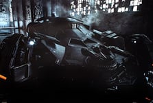 DC Comics Batman V Superman Batmobile Maxi Poster, Wood, Multi-Colour