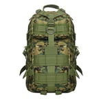 wenyujh Homme Femme Sac à Dos Etanche Tactique Militaire Multifonctionnelles Sac de Rangement Cyclisme/Moto/Randonnée/Alpinisme 30L (Vert)