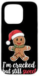 iPhone 15 Pro Funny Gingerbread Christmas Snack For Holiday Season Costume Case