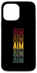 Coque pour iPhone 13 Pro Max Objectif arc-en-ciel