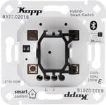 Kopp Smart-Control 833302016 Interrupteur Intelligent Hybride 1 Canal 2 Fils avec Support à Bascule pour Kopp et différents Fabricants d'interrupteurs Smart Home Amazon Alexa, Google Home